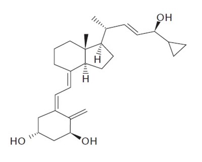 Calcipotriene Chemical Structure (1v2 Chemical Structure 1)